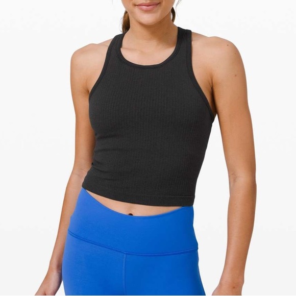 lululemon athletica Tops - Lululemon Ebb to street crop tank